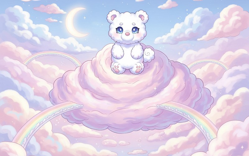 Puff's First Friend